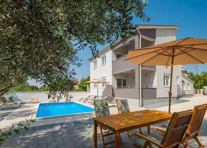 Zdenka With Common Pool Medulin